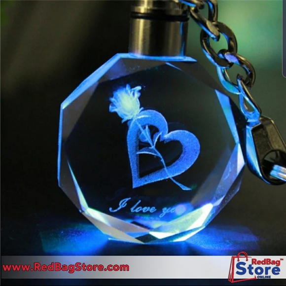 3/$25🔥Artificia Crystal Key Chain 3D Crystal - Picture 3 of 4